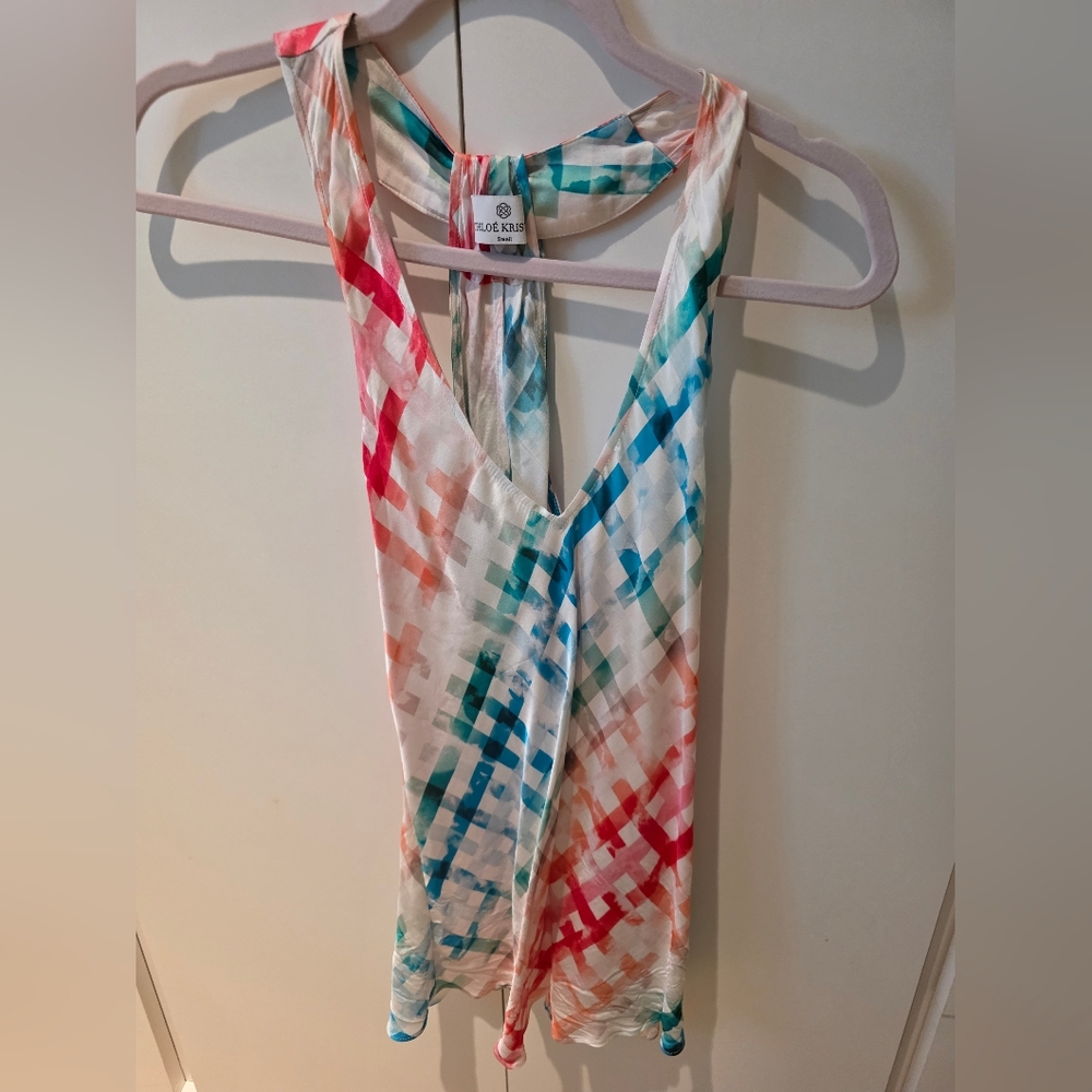 Colorful Sleeveless Top